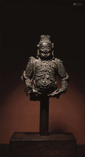 宋-明 青銅雕護法神像