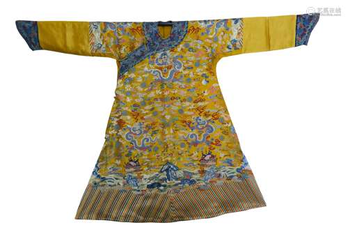 KESI DRAGON ROBE, QING DYNASTY, CHINA