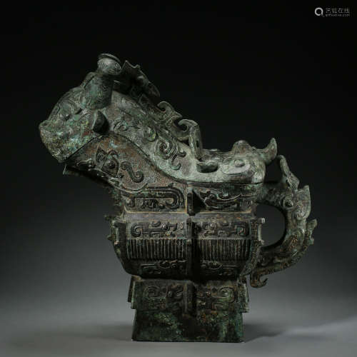 ANCIENT CHINESE BRONZE HORSE