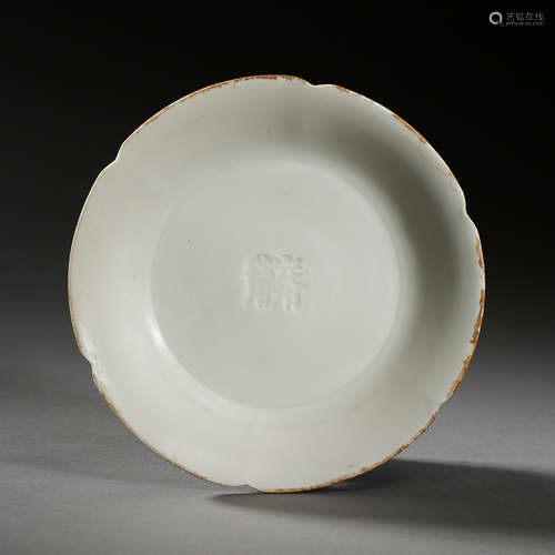 DING KILN PLATES,  NORTHERN SONG DYNASTY, CHINA