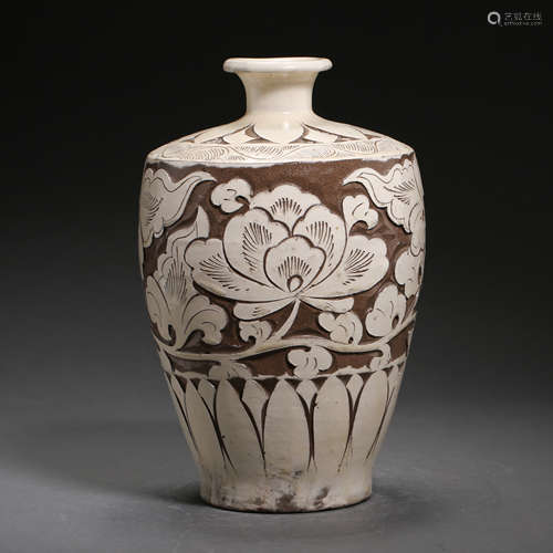 ANCIENT CHINESE CIZHOU KILN BOTTLE