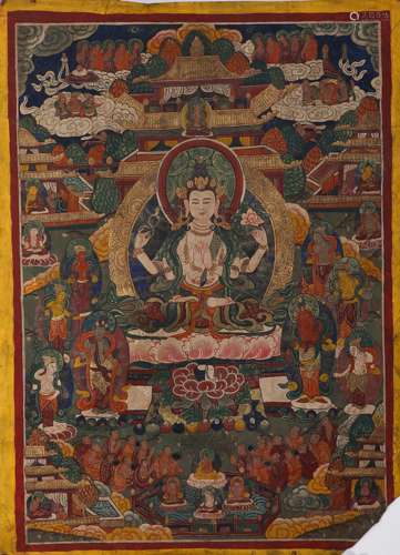 TIBETAN THANGKA