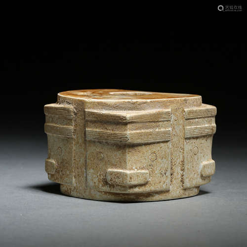 CHINESE LIANGZHU CULTURE JADE CONG