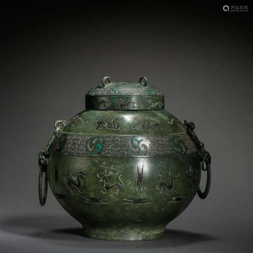 ANCIENT CHINESE BRONZE JAR