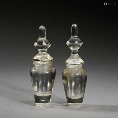 CRYSTAL RELIC VASE,  LIAO AND JIN PERIODS OF CHINA