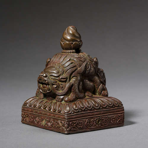 CHINESE TIBETAN BRONZE SEALS