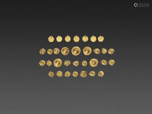 32 Bactrian Gold Garm Ent Orna…