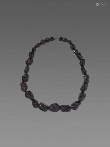 A Persian Necklace With 27 Gar…
