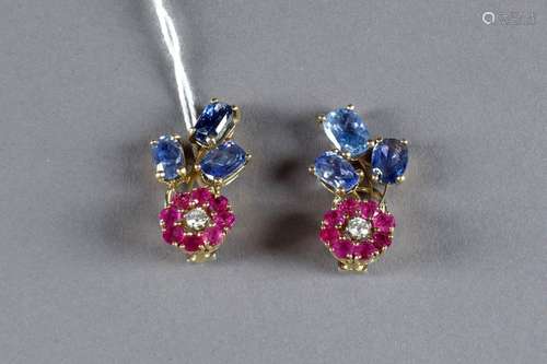 Paire De Boucles D’oreilles Co…