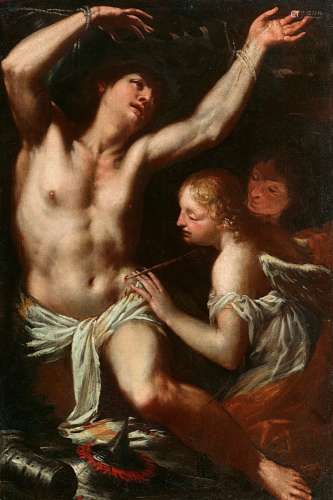 Marco LiberiDer Heilige Sebastian, ein Engel und die Heilige Irene