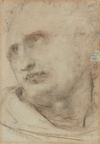 Florentiner Meister des 16. JahrhundertsMännliche Kopfstudie