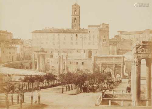 Tommaso CuccioniForum Romanum, Blick auf das Kapitol