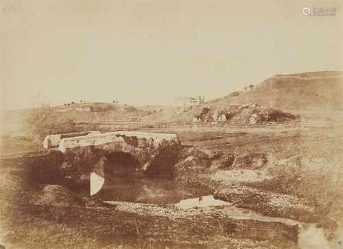 Giacomo CanevaLa Crescenza, Campagna Romana, Valle del Poussin