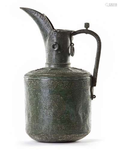 A Large Khorasan Bronze Ewer, …