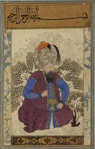 An Ottoman Seated Grand Vizier…