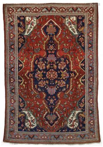 A Sarouk Farahan Rug, Late 19t…