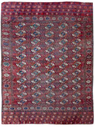 A Tekke Rug, West Turkmenistan…