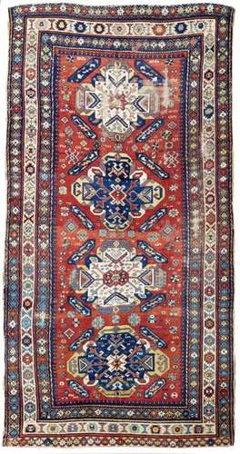 A Caucasian Star Rug, Azerbaij…