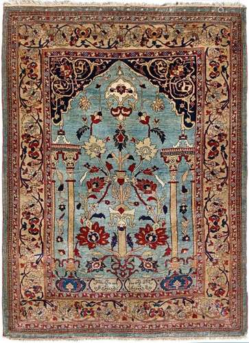 A Silk Heriz Rug, Northwest Pe…