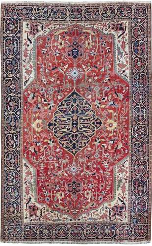 A Large Heriz Serapi Carpet, L…