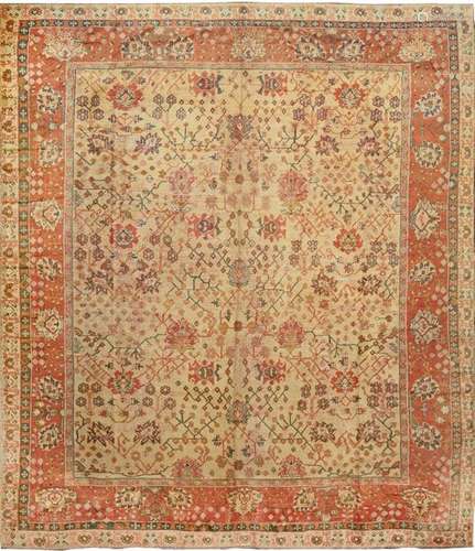 An Anatolian Usak Carpet, Late…