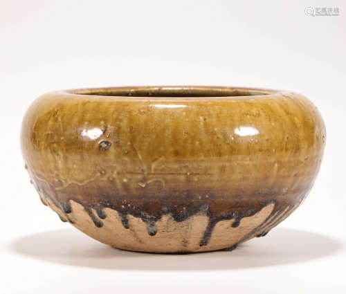 Brown Glazed Porcelain Vase from Song宋代醬釉瓷缽盂