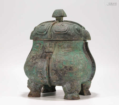 Bronze Vessel from ZhangZhou商周青銅鼎