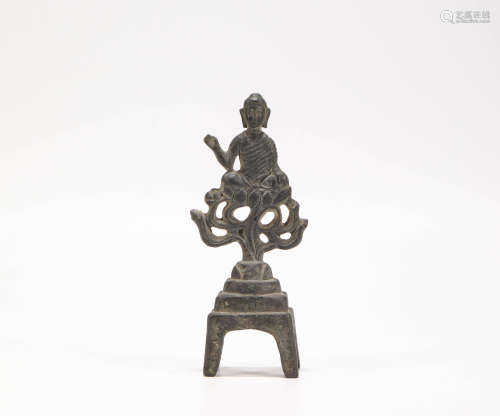 Bronze Avalokitesvara Statue from Tang唐代青銅觀音造像