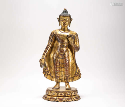 sakyamuni statue from Ming 明代釋迦摩尼佛祖立像