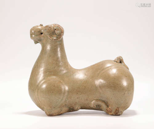 Green Porcelain Sheep from Song宋代青瓷羊尊