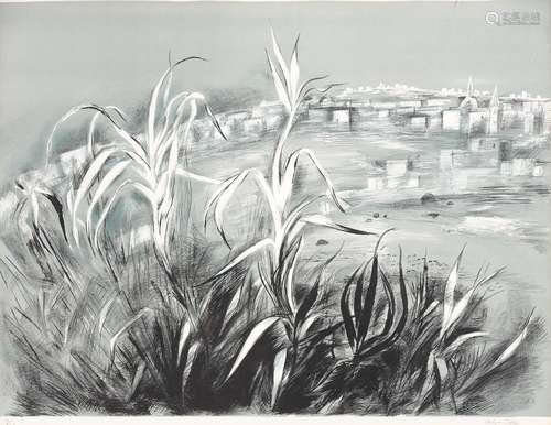 EVELYN GIBBS (1905-1991) - JERUSALEM, LITHOGRAPH, SIGNED BY THE ARTIST IN PENCIL AND NUMBERED 17 / -