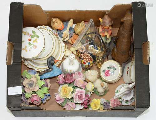 MISCELLANEOUS ORNAMENTAL CERAMICS AND SEVERAL ARTICLES OF COSTUME JEWELLERY AND WATCHES As a mixed