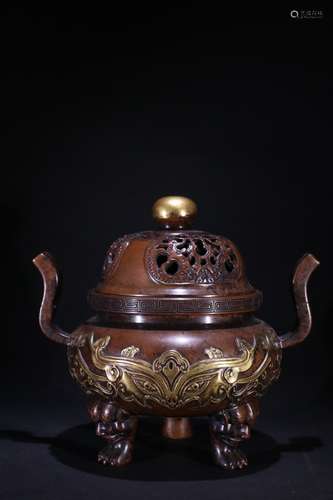 A Chinese Bronze Censer