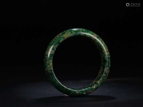 A Chinese Jadeite Bangle