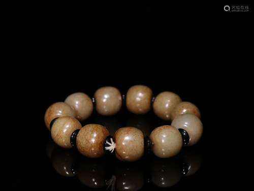 A Chinese Hetian Jade Bracelet