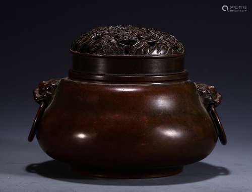 A Chinese Bronze Censer