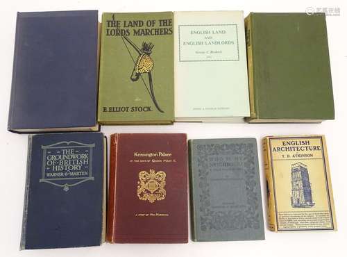 Books: A quantity of books on the subject of the History of Britain etc. Titles comprising English