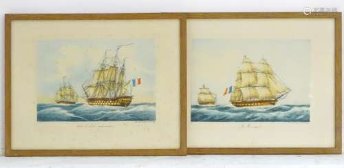 Charpentier (father & son from Nantes), After Pierre Clément Caussé (1784-1847), XIX, A pair of