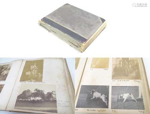 A c1890 photograph album, containing monochrome photographs from Norway & Sweden, locations to