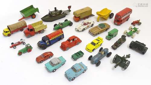 Toys: A quantity of assorted die cast scale model vehicles to include Budgie Toys: Les Diesel 120 CV