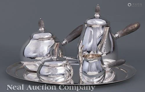 Georg Jensen Sterling Coffee and Tea Service