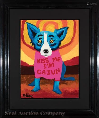 George Rodrigue (American/Louisiana, 1944-2013)