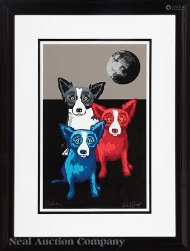 George Rodrigue (American/Louisiana, 1944-2013)