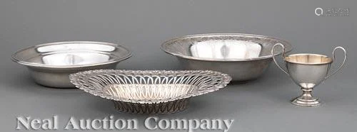 Group of American Sterling Silver Holloware