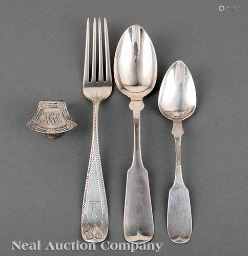 American Coin Silver Flatware