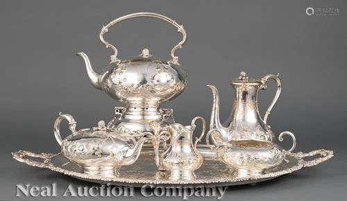 Samuel Eveans & Sons Tea and Coffee Service