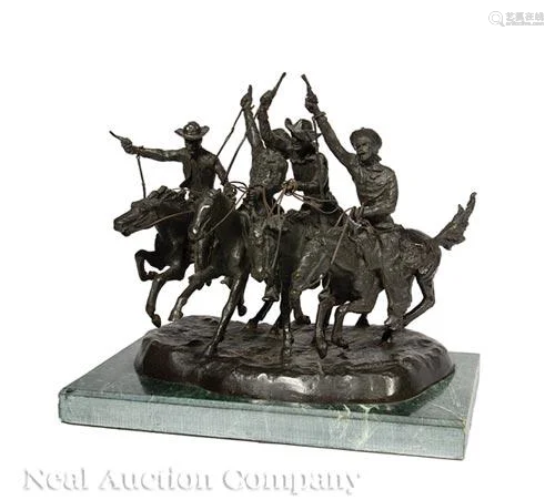 Bronze Figural Group of 