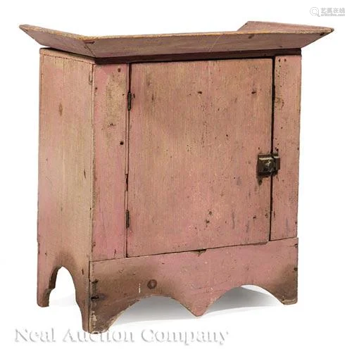 Small Continental Painted Cabinet