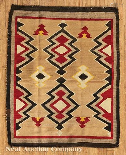 Vintage Navajo Saddle Blanket