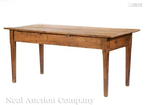 Antique French Pine Farmhouse Table